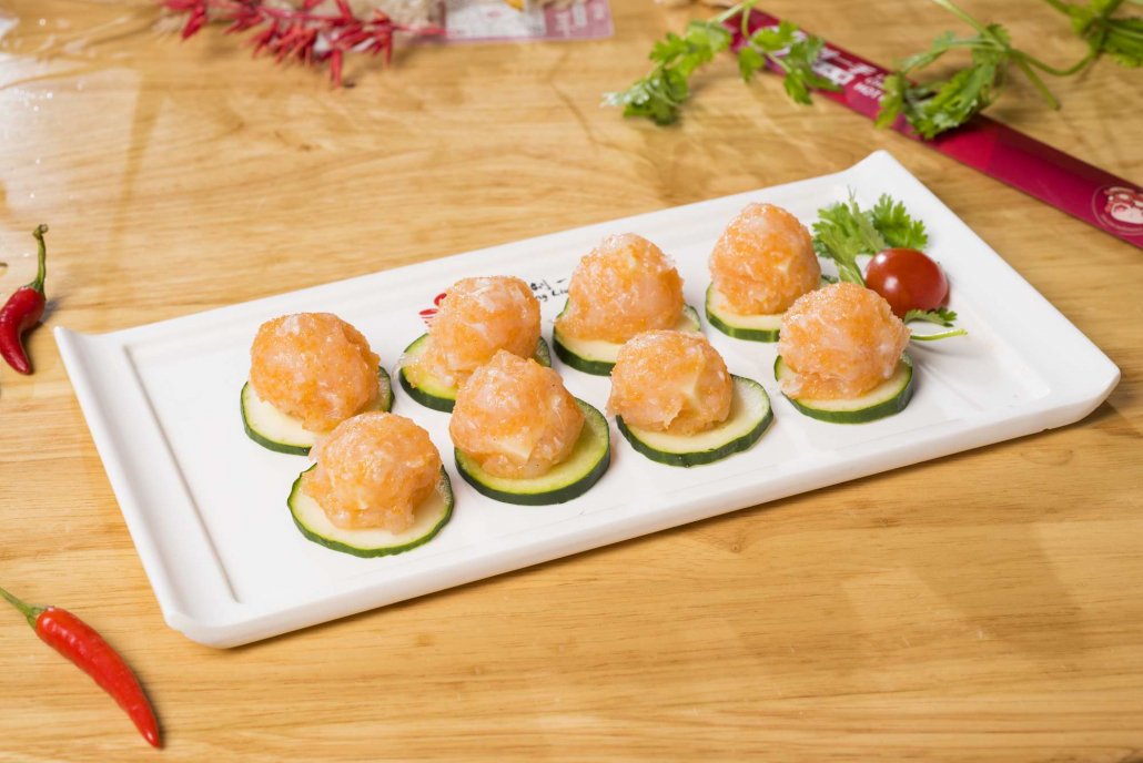 Albóndigas de pescado caseras rellenas de queso y huevas – Liu’s Hotpot Palma