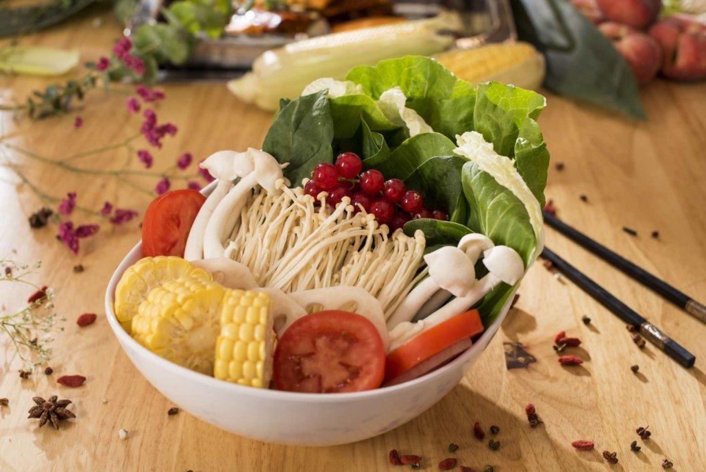 Combinado de verduras de temporada – Liu’s Hotpot Palma