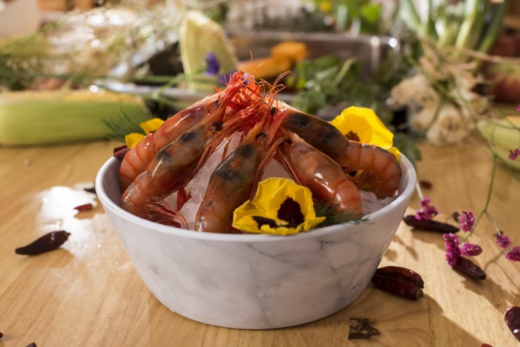 Gambas rojas – Liu’s Hotpot Palma