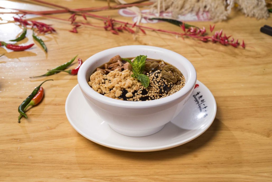 Gelatina con frutos secos y pasas – Liu’s Hotpot Palma