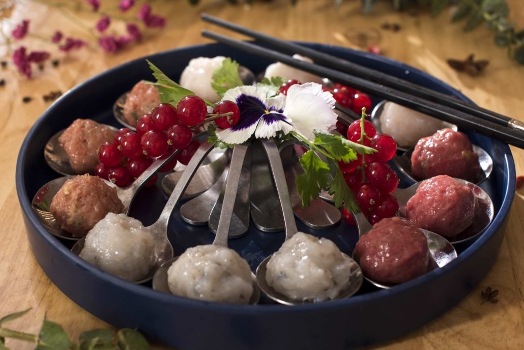 Variado de albóndigas – Liu’s Hotpot Palma